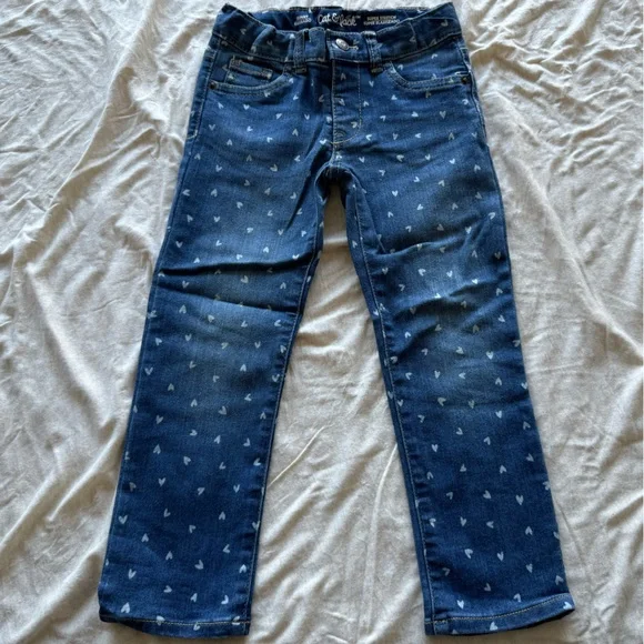 Cat & Jack toddler super stretch jeans size 4T - Picture 1 of 2